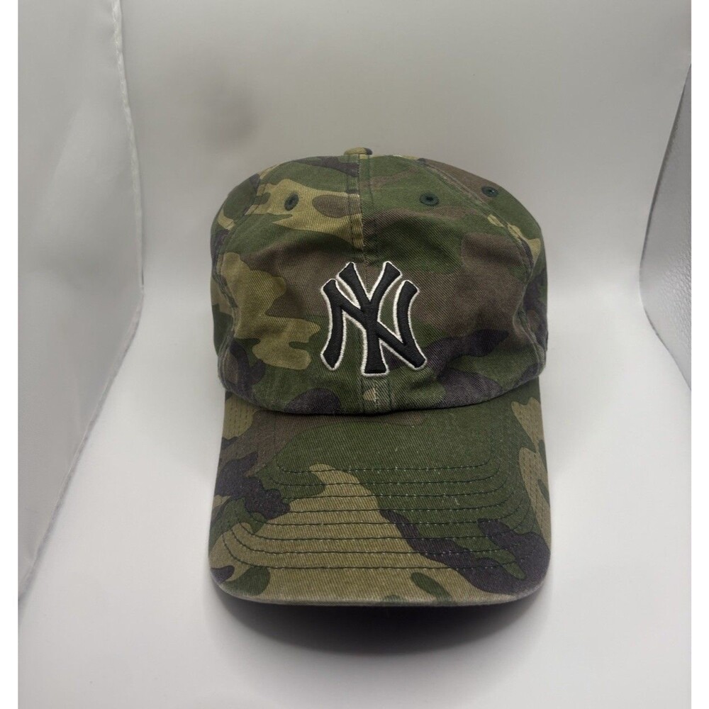 ‘47 MLB New York Yankees Camo Ballpark Clean Up Hat